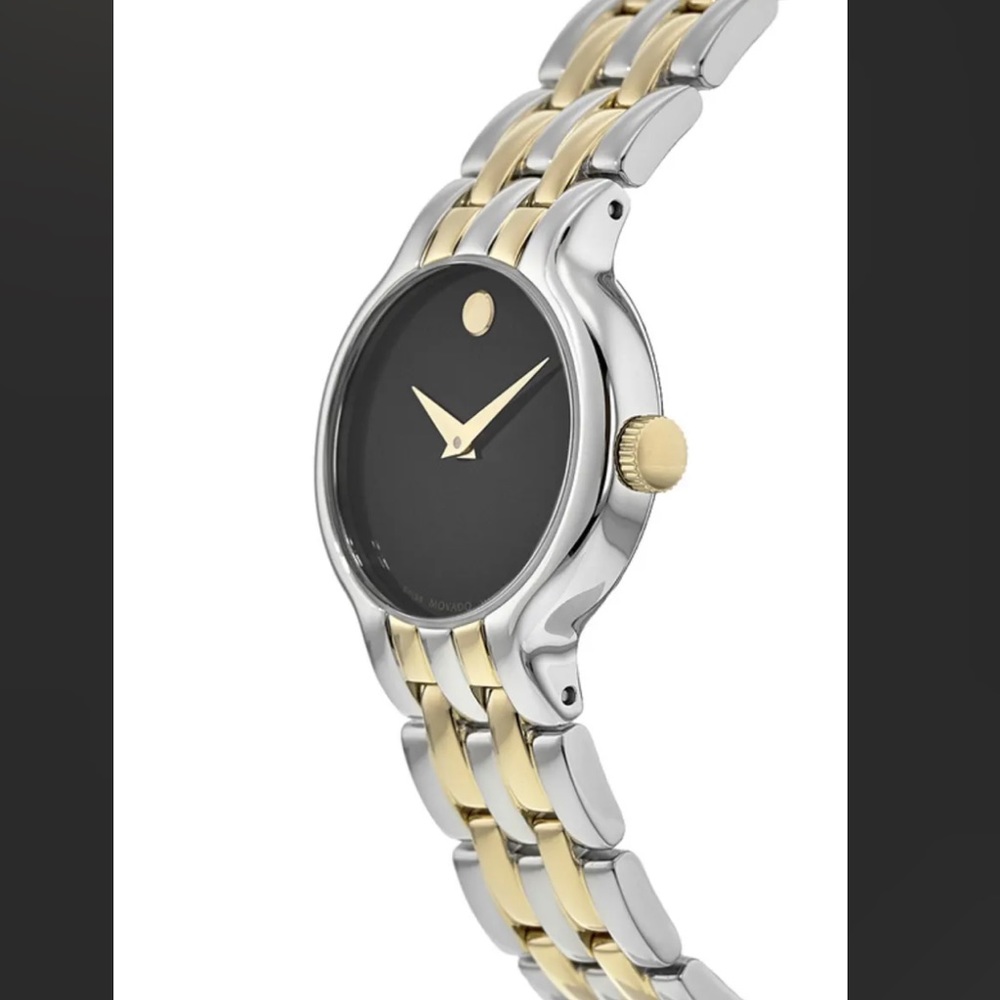 Movado veturi two tone watch 0606933 - Picture 2 of 5